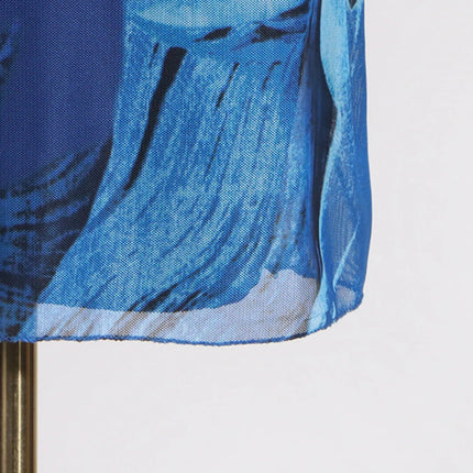 Stylish Cowl Neck Cami : Mini Dress