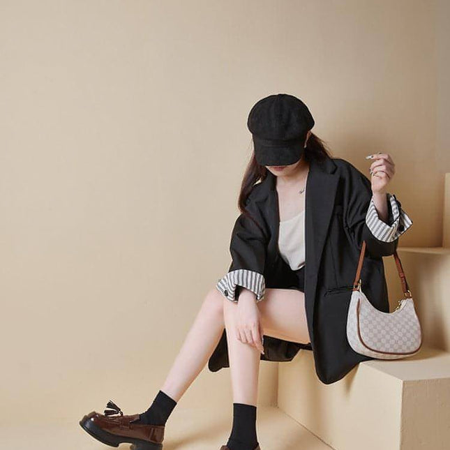 Ladies Tassel Japanese Leisure Small Leather Shoes Women