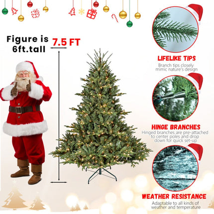 PE, PVC Christmas Tree, Green