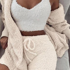 S / white