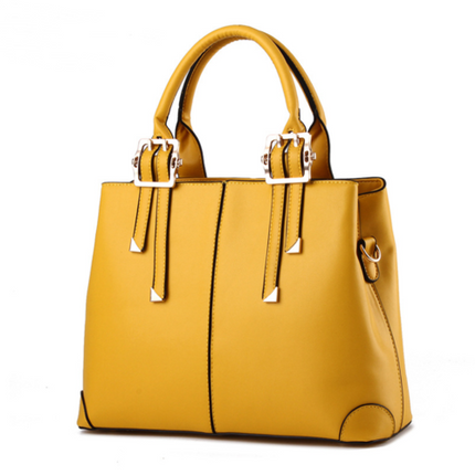 Solid Color Fashion Nice Quality Women's Handbag