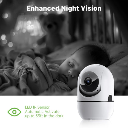 2-way Video Call Network Camera PTZ WIFI Security Cam AI Smart Camera