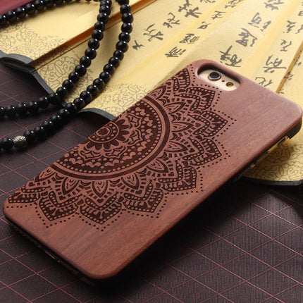 Wood Mandala iPhone Case