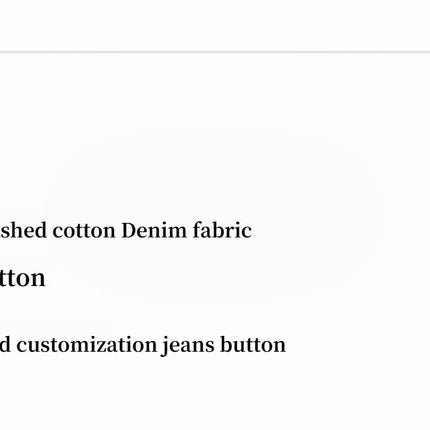 "Starry Sky Market" luxury brand classic washed cotton collarless raw