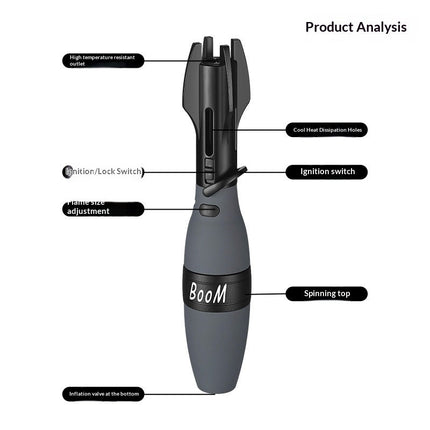 Creative High-temperature Flame-lock Handheld Portable Welding Torch