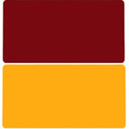 800x400mm / Red yellow