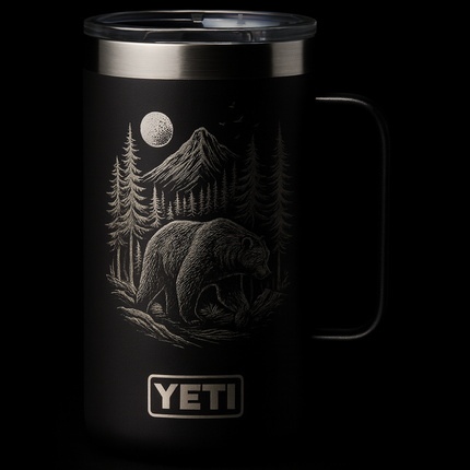 24 oz YETI Insulated Tumbler Travel Mug Multiple Colors & Custom