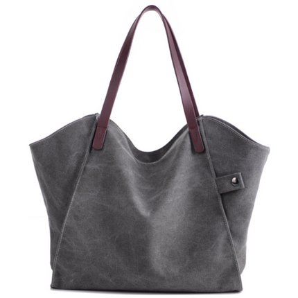 Large-capacity Canvas Shoulder Bag For Women