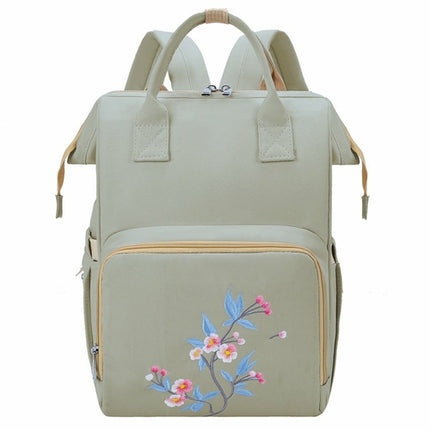 Oxford Embroidery Travel Diaper Bag For Mommy