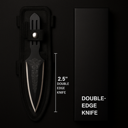 Custom Engraved 3-Piece Throwing Knife Set – 5.5″ Stainless Steel