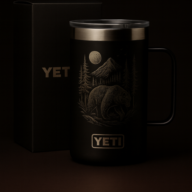 24 oz YETI Insulated Tumbler Travel Mug Multiple Colors & Custom