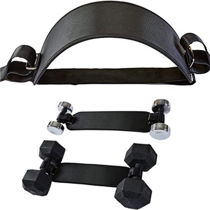 Dumbbell Potbelt Waist Strap,Hip Thrust Belts Booty For Use With