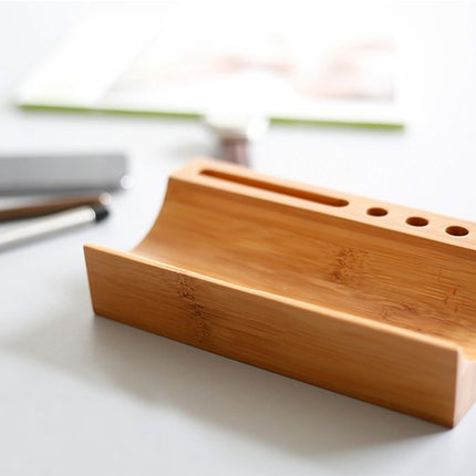Bamboo Desktop Valet
