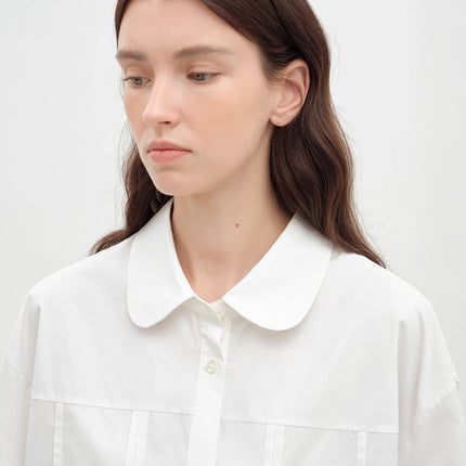 "Sea Salt & Sugar" cotton short-sleeved shirt