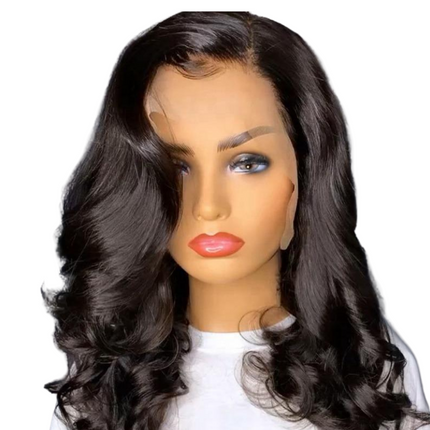 180% Density Body Wave 4x4 Short Bob 13x4 Lace Front Human Hair Wig