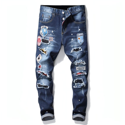 men jeans famous Men slim jeans