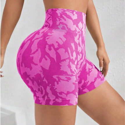 Women's Fashion dye Pattern Tight Yoga Bottoms For Women