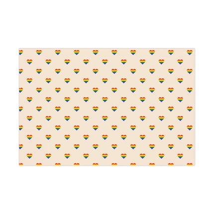 Pride Heart Wrapping Paper | Pride