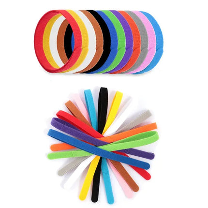 12 Colors Whelping Puppy ID Collars Adjustable Double-Sided Pet ID