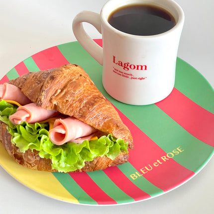 3 - Pack Whimsical Bamboo Fiber Plates
