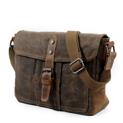 High Quality Casual Canvas Messenger Bag For Men