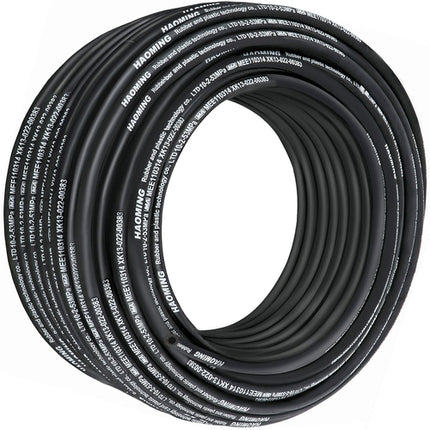 Hydraulic Hose 328 Feet Rubber Hydraulic Hoses With 2 High-Tensile