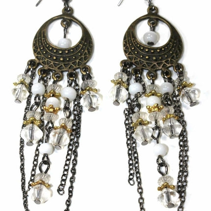 Gypsy Style Chandelier Earrings