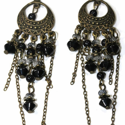 Gypsy Style Chandelier Earrings