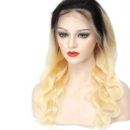 Body Wave 1B/613 Transparent Lace 13x4 Frontal Wig 4x4 Closure Wig 13x