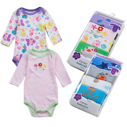 Long-sleeved triangle robe baby onesies cotton romper bag fart clothes