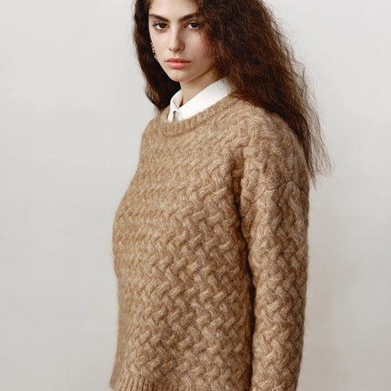 [FF×JW Collaboration Warm Exclusive] Classic Mohair Pullover Sweater