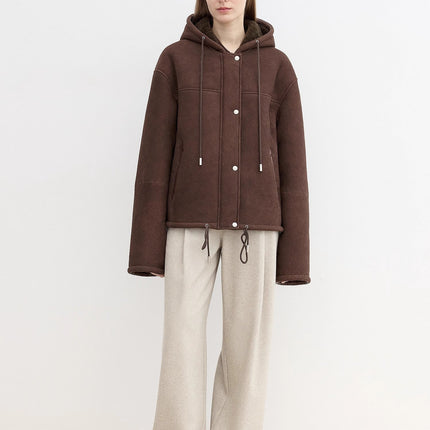 "Leisure Moments" classic low-waisted loose casual straight pants