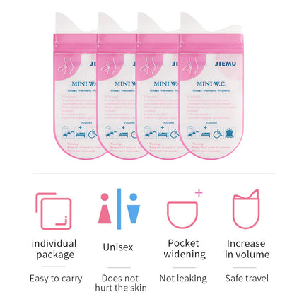 Emergency Urine Bag Outdoor Disposable Urinal Bag