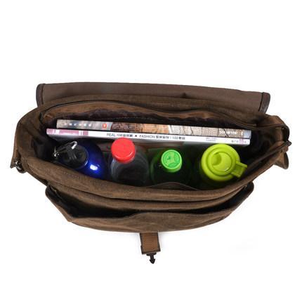 High Quality Casual Military Coffee Messenger Bag For Men