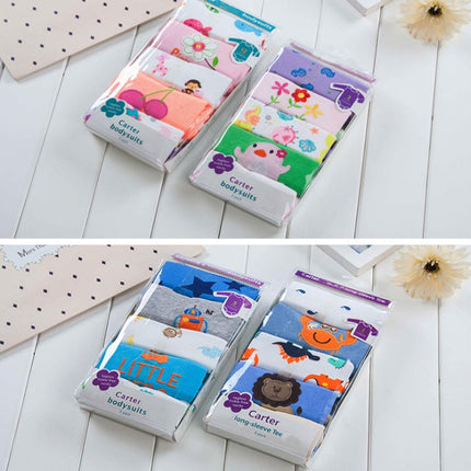 Long-sleeved triangle robe baby onesies cotton romper bag fart clothes