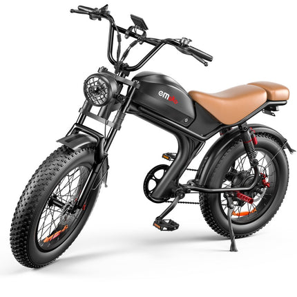 eMoto C93™ – 20" Retro-Style Electric Bike 1000W | 48V 20Ah Battery