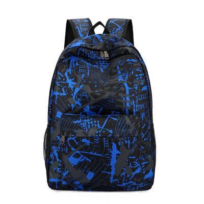 High Quality Blue Casual Backpack For Men