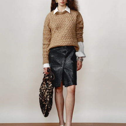 [FF×JW Collaboration Warm Exclusive] Classic Mohair Pullover Sweater