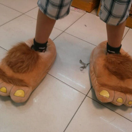Furry Adventure Slippers