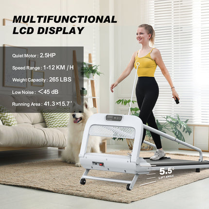 New Quiet Smart Pet Treadmill, Adjustable Speed, Perfect For Small