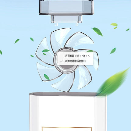 Portable Perfume Fan – USB Rechargeable Fragrance Diffuser