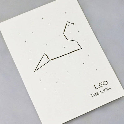 Leo Constellation Zodiac Art Print