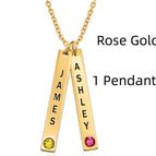 Rose Gold / 1 Pendant