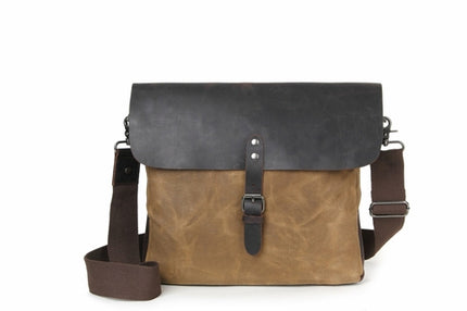 Casual Retro Wax Cloth Canvas Messenger Bag