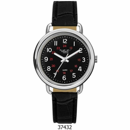 3743 - Faux Leather Band Watch