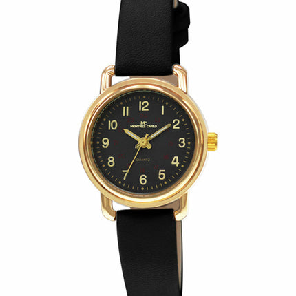 3743 - Faux Leather Band Watch