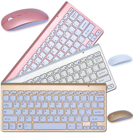 2.4G Wireless Keyboard And Mouse Protable Mini Keyboard Mouse Combo