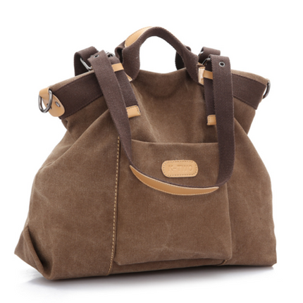 Ladies' Vintage Casual Canvas Shoulder Bag