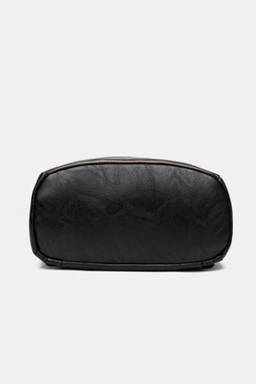 Stylish PU Leather Backpack for Everyday Adventures