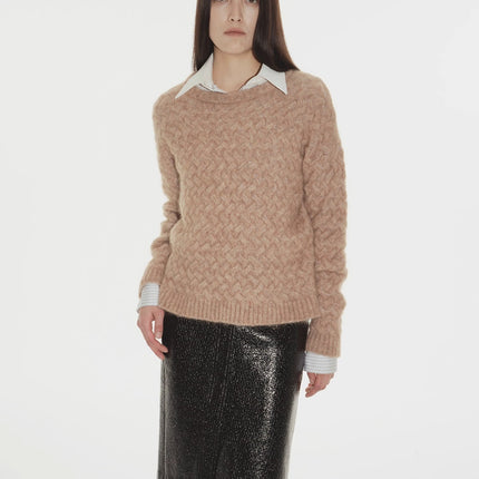 [FF×JW Collaboration Warm Exclusive] Classic Mohair Pullover Sweater